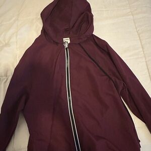 PINK Victoria's Secret Purple Utility Jacket with Hood